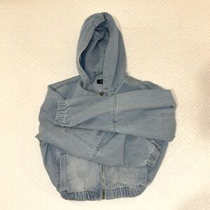 Cropped Jean Jacket!